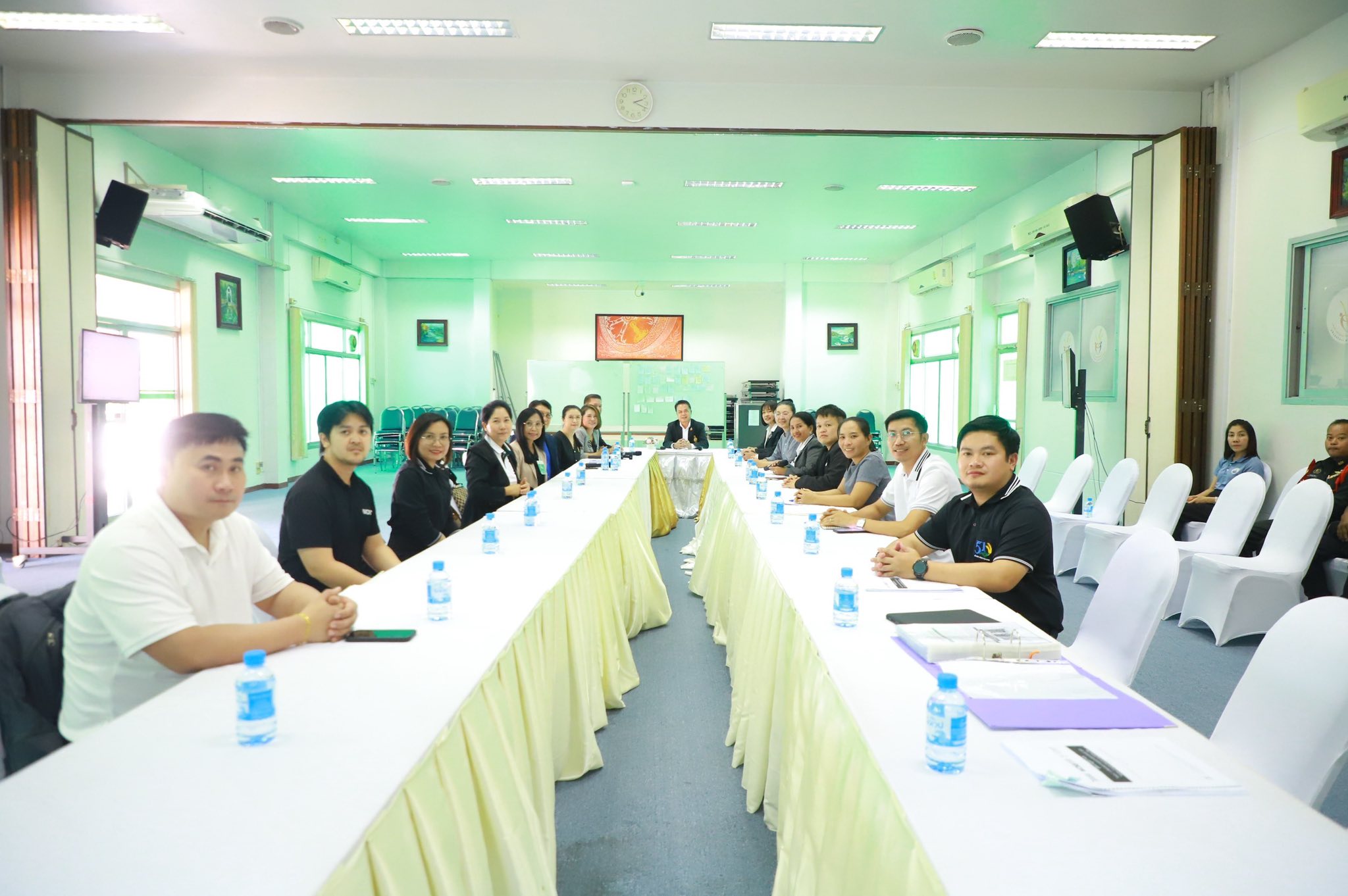 title - ส.ป.ก. ต้อนรับทีมนักวิเคราะห์และที่ปรึกษาอาสา (วปษ) นสช. Wellness จากสถาบันการสร้างชาติ